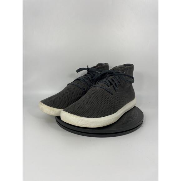 Womens Allbirds Tree Toppers High Ankle Sneakers Size 10 Gray White - Picture 2 of 6